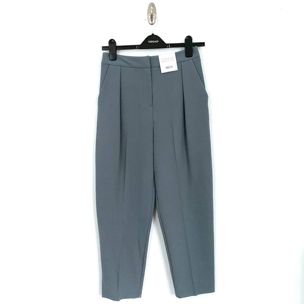 Topshop Tapered Leg Peg Trousers